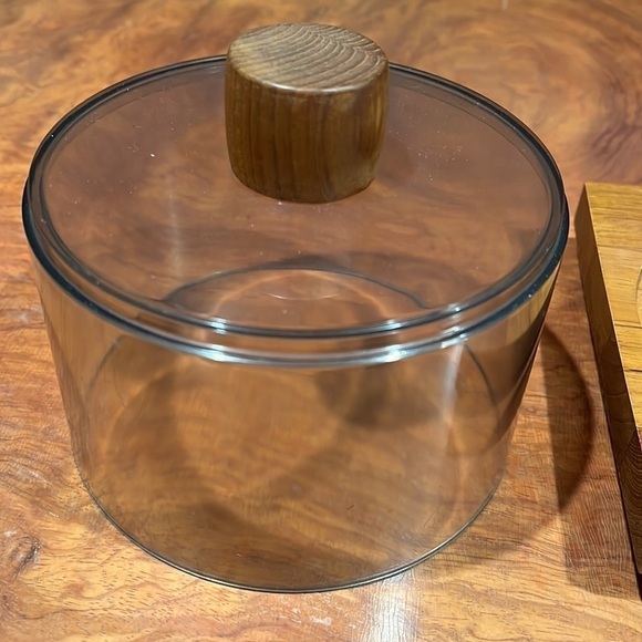 Atapco Teak Wood Covered Cheese Tray - Picture 6 of 8